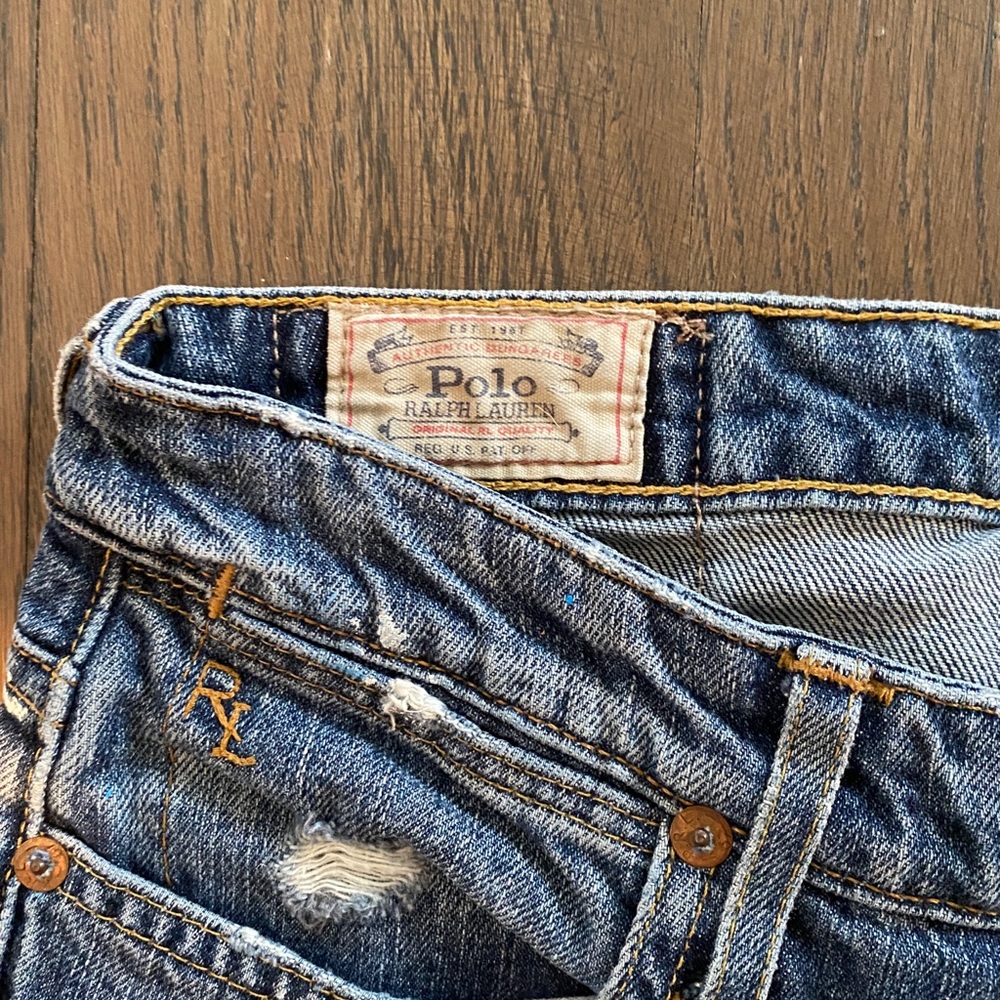 Ralph Lauren limited splattered paint Jean